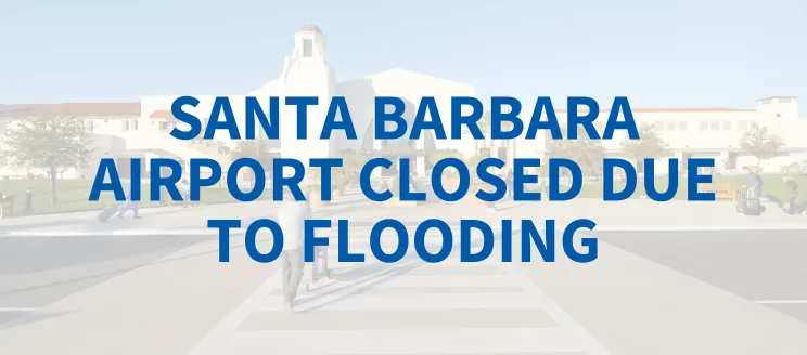 SBA Closed Due to Flooding Fly SBA